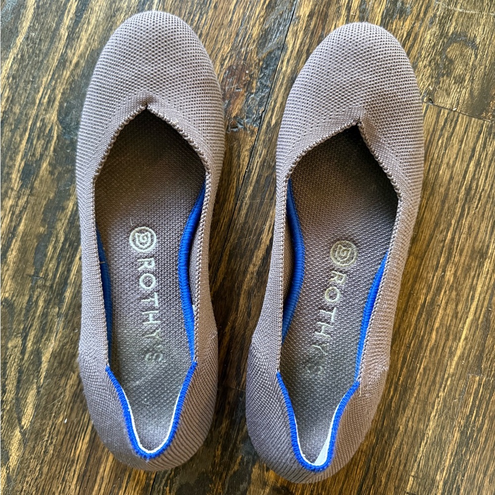 Rothy's light brown Flats